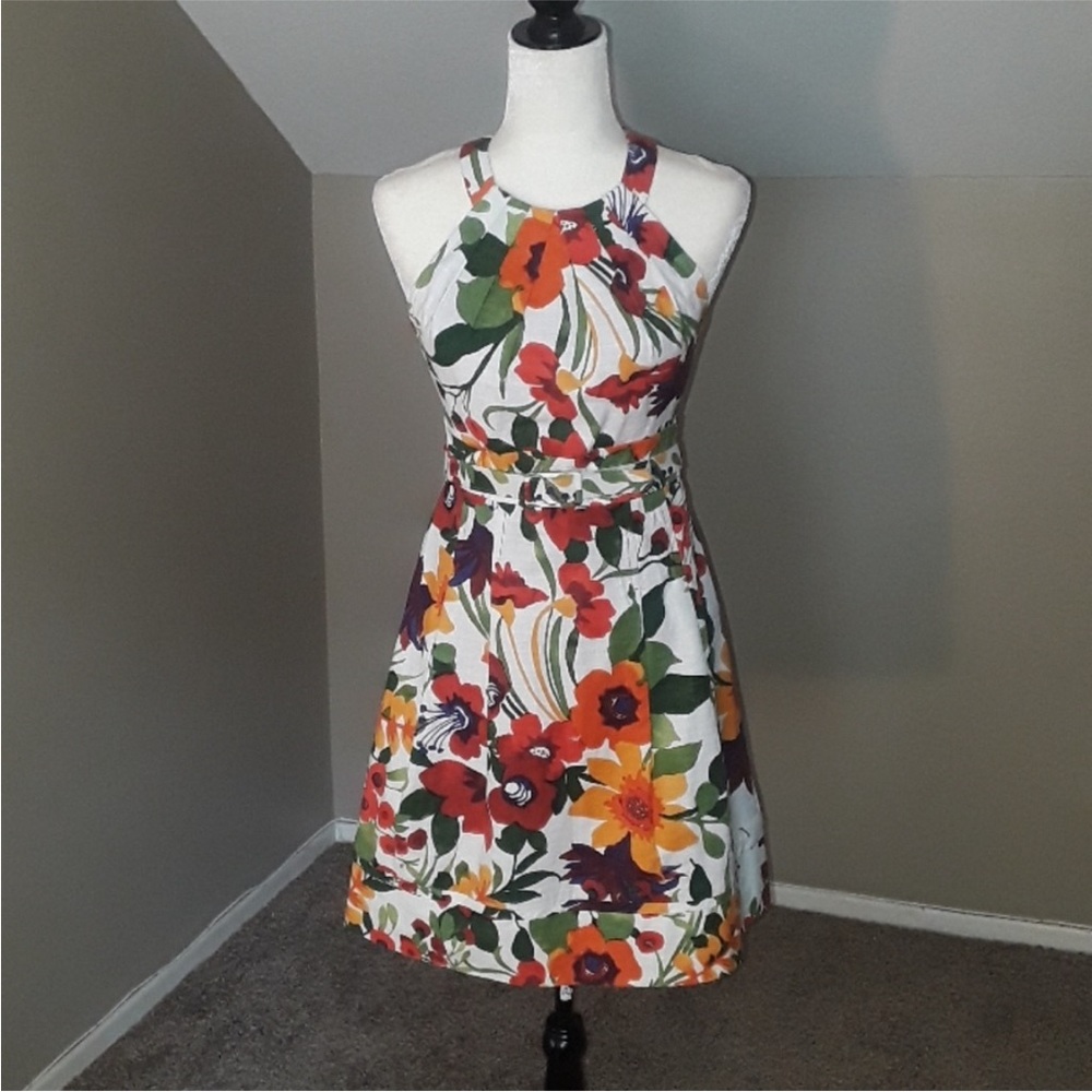 Eliza J flower dress, size 2. Like New, worn once